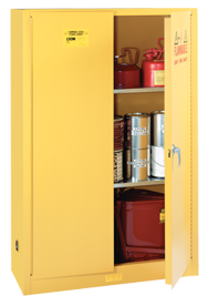 Flammable Liqiuds Storage Cabinet - #5444N 43 x 18 x 65'' (3 Shelves) - First Tool & Supply