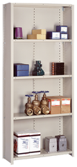 36 x 24 x 84'' - Closed Style Box "W" 20-Gauge Starter Shelving Unit - First Tool & Supply