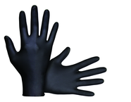 Raven Powder Free Black Nitrile Glove, 6 Mil - Large - First Tool & Supply
