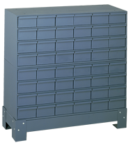 33-3/4 x 12-1/4 x 34-1/4'' (48 Compartments) - Steel Modular Parts Cabinet - First Tool & Supply