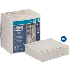 Heavy Duty Paper DRC White- 1/4 Fold Poly Pack - First Tool & Supply