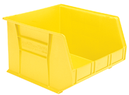 16-1/2 x 18 x 11'' - Yellow Hanging or Stackable Bin - First Tool & Supply