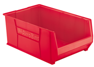 12-3/8" x 20" x 8" - Red Stackable Bins - First Tool & Supply