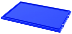 Blue Lid for use with Akro Nest-Stack Tote 35-300 - First Tool & Supply