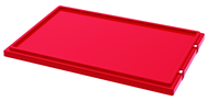 Red Lid for use with Akro Nest-Stack Tote 35-300 - First Tool & Supply