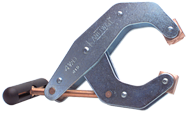 T-Handle Clamp With Cushion Handles - 1-1/4'' Throat Depth, 3'' Max. Opening - First Tool & Supply