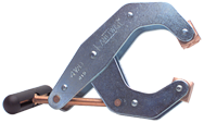 T-Handle Clamp With Cushion Handles - 2-1/4'' Throat Depth, 4-1/2'' Max. Opening - First Tool & Supply