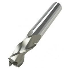 1/2" Dia. - 5/8" LOC - 2-1/2" OAL - 3 FL Carbide S/E HP End Mill-AlTiN - First Tool & Supply