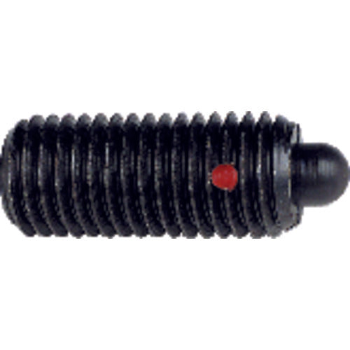 End Force Spring Plunger - 3 lbs Initial End Force, 13 lbs Final End Force (1/4″–28 Thread) - First Tool & Supply