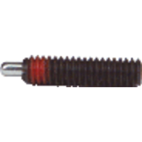 End Force Spring Plunger - 2.8 lbs Initial End Force, 7.2 lbs Final End Force (3/8″–16 Thread) - First Tool & Supply