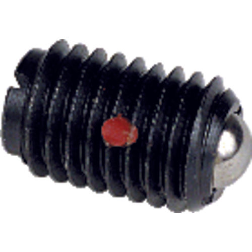 Ball Plunger - 6 lbs Initial End Force, 21 lbs Final End Force (3/8–16 Thread) - First Tool & Supply