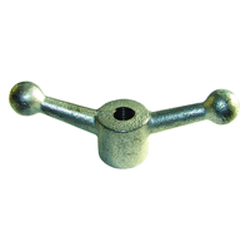 Cast Iron Ball Handles - 0.749″ Reamed Hole, 8″ Width, 2 15/16″ Overall Height, 1 3/4″ Hub Height - First Tool & Supply