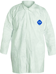 Tyvek® White Two Pocket Lab Coat - 4XL (case of 30) - First Tool & Supply
