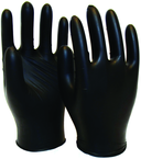 5 Mil Black Powder Free Nitrile Gloves - Size Medium (case of 10 boxes of 100 gloves) - First Tool & Supply