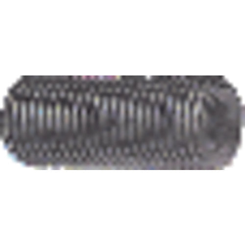 #10-32 × 1/4″ - Black Finish Heat Treated Alloy Steel - Socket Set Screws - Cup Point - First Tool & Supply