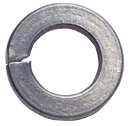 1 Bolt Size - Zinc Plated Carbon Steel - Lock Washer - First Tool & Supply