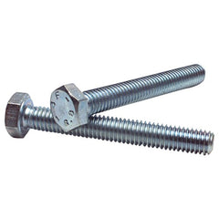 M6-1.00 mm × 8 mm - Zinc Plated Heat Treated Alloy Steel - Cap Screws - Hex - First Tool & Supply