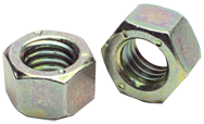 1-8 - Zinc / Yellow / Bright - Finished Hex Nut - First Tool & Supply