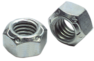 7/8-9 - Zinc / Bright - Nylon Insert Stop Nut - First Tool & Supply