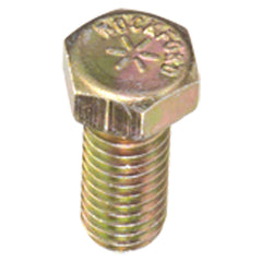 1/4″-20 × 1/2″ - Zinc / Yellow Plated Heat Treated Alloy Steel - Cap Screws - Hex - First Tool & Supply