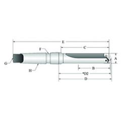 22025S-004IS T-A® Spade Blade Holder - Flute- Series 2.5 - First Tool & Supply