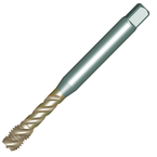 T300-XM100DF-1/4 C150 CoroTap 300 Cutting Tap with Sprial Flute UNF 1/4x28 (uncoated) Bright - First Tool & Supply