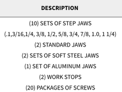 Snap Jaws - Advanced 6" Set - Part #  6PKG-100 - First Tool & Supply