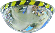 18" Full Dome Mirror With Safety Border - First Tool & Supply