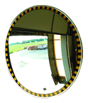 30" Outdoor Convex Mirror Safety Border - First Tool & Supply