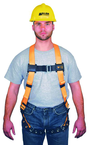 Non-Stretch Harness w/Mating buckle Shoulder Straps; Tongue Buckle Leg Straps & Mating Buckle Chest Strap - First Tool & Supply