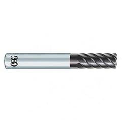 8mm x 8mm x 19mm x 60mm 6Fl 0.5mm C/R Carbide End Mill - EXO - First Tool & Supply