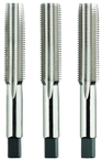 1/2-13 H3 4-Flute High Speed Steel Hand Tap Set-Bright - First Tool & Supply