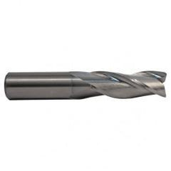 12mm TuffCut GP 3 Fl Std. Lgth. TiN Coated Center Cutting End Mill - First Tool & Supply