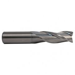 1mm TuffCut GP Std. Length 3 FL Center Cutting End Mill ALtima coated - First Tool & Supply