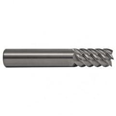 3mm TuffCut SS 6 Fl High Helix TiN Coated Non-Center Cutting End Mill - First Tool & Supply