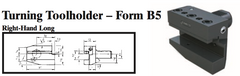 VDI Turning Toolholder - Form B5 (Right-Hand Long) - Part #: CNC86 25.3025 - First Tool & Supply
