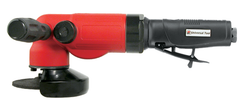 #UT8785-5 - 4-1/2" Right Angle - Air Powered Grinder - Side Exhaust - First Tool & Supply