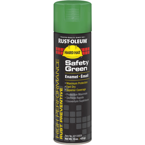 V2100 Safety Green Spray Paint - Exact Industrial Supply