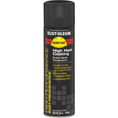 V2100 High Heat Black Spray Paint - Exact Industrial Supply