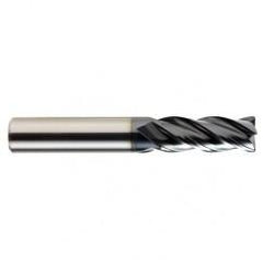 1/2 x 5/8 x 5/8 x 2-1/2 4Fl .015 C/R Carbide End Mill - TiALN - First Tool & Supply