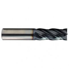 5/8 x 5/8 x 3 x 6 4Fl  Square Carbide End Mill - TiALN - First Tool & Supply