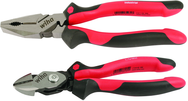 2 Pc. Set Industrial Soft Grip Linemen's Pliers and BiCut Combo Pack - First Tool & Supply