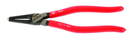 Straight Internal Retaining Ring Pliers 1.5 - 4" Ring Range .090" Tip Diameter with Soft Grips - First Tool & Supply