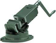 2-Axis Precision Angular Vise 4" Jaw Width, 1-1/2" Jaw Depth - First Tool & Supply