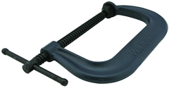 406, 400 Series C-Clamp 0" - 6-1/16" Jaw Opening, 4-1/8" Throat Depth - First Tool & Supply