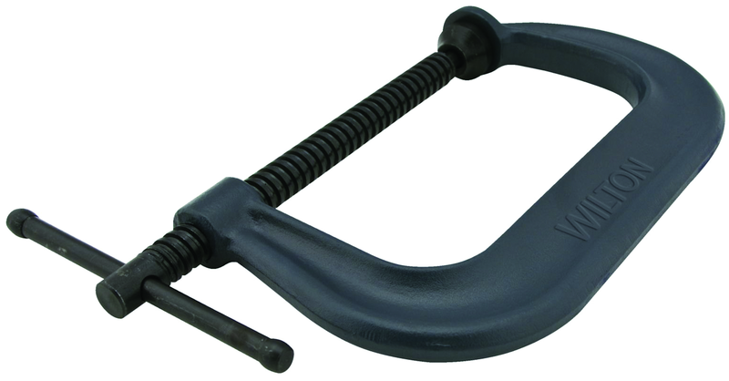 404, 400 Series C-Clamp, 0" - 4-1/4" Jaw Opening, 3-1/4" Throat Depth - First Tool & Supply