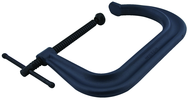 4406, 4400 Series Forged C-Clamp - Extra Deep-Throat, Regular-Duty, 0" - 6" Jaw Opening, 5" Throat Depth - First Tool & Supply