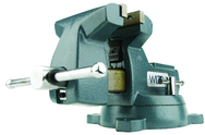 744, 740 Series Mechanics Vise - Swivel Base, 4" Jaw Width, 4-1/2" Jaw Opening, 3-7/8" Throat Depth - First Tool & Supply