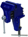 150, Bench Vise - Clamp-On Base, 3" Jaw Width, 2-1/2" Maximum Jaw Opening - First Tool & Supply