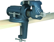 CBV-65, Super-Junior Vise, 2-1/2" Jaw Width, 2-1/8" Jaw Opening, 2" Throat Depth - First Tool & Supply